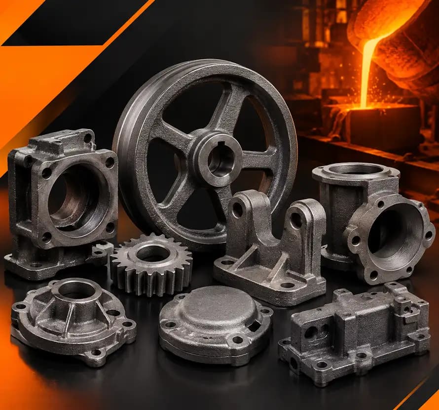 SG Iron casting parts